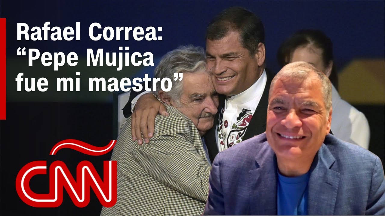 Entrevista | Rafael Correa dice que Pepe Mujica fue su maestro