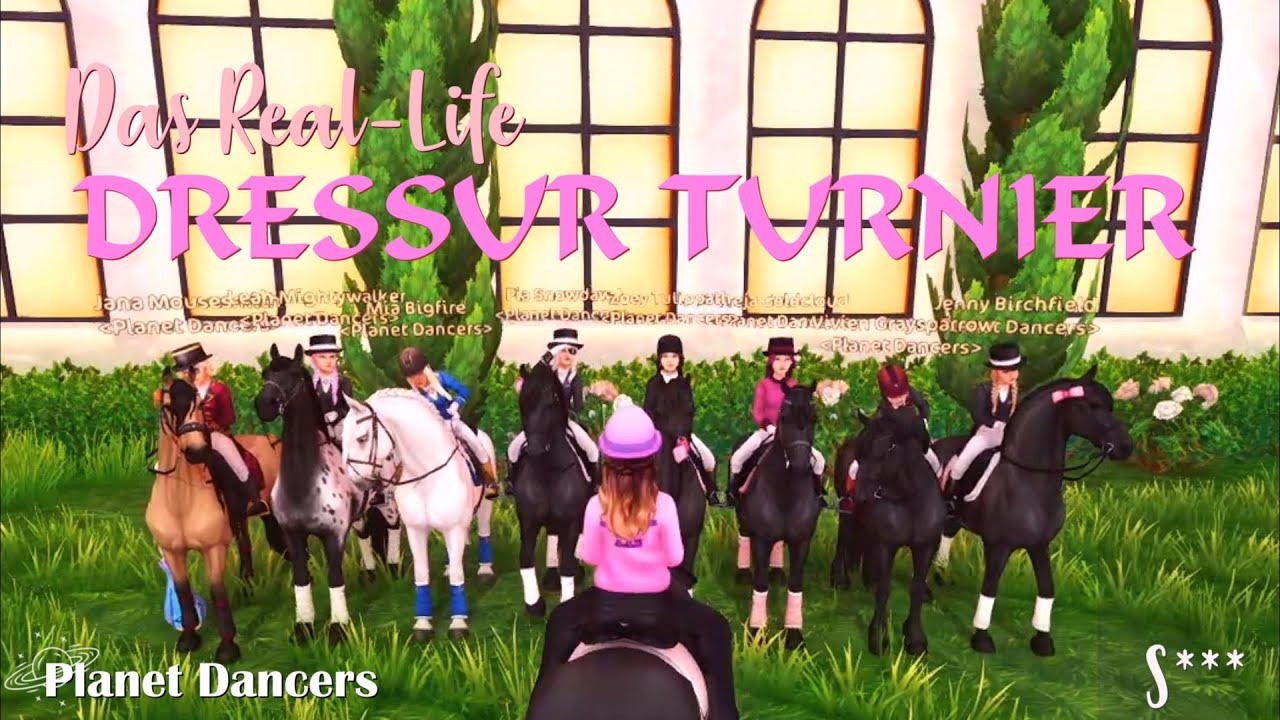 Das Real-Life DRESSURTURNIER [PlanetDancers]
