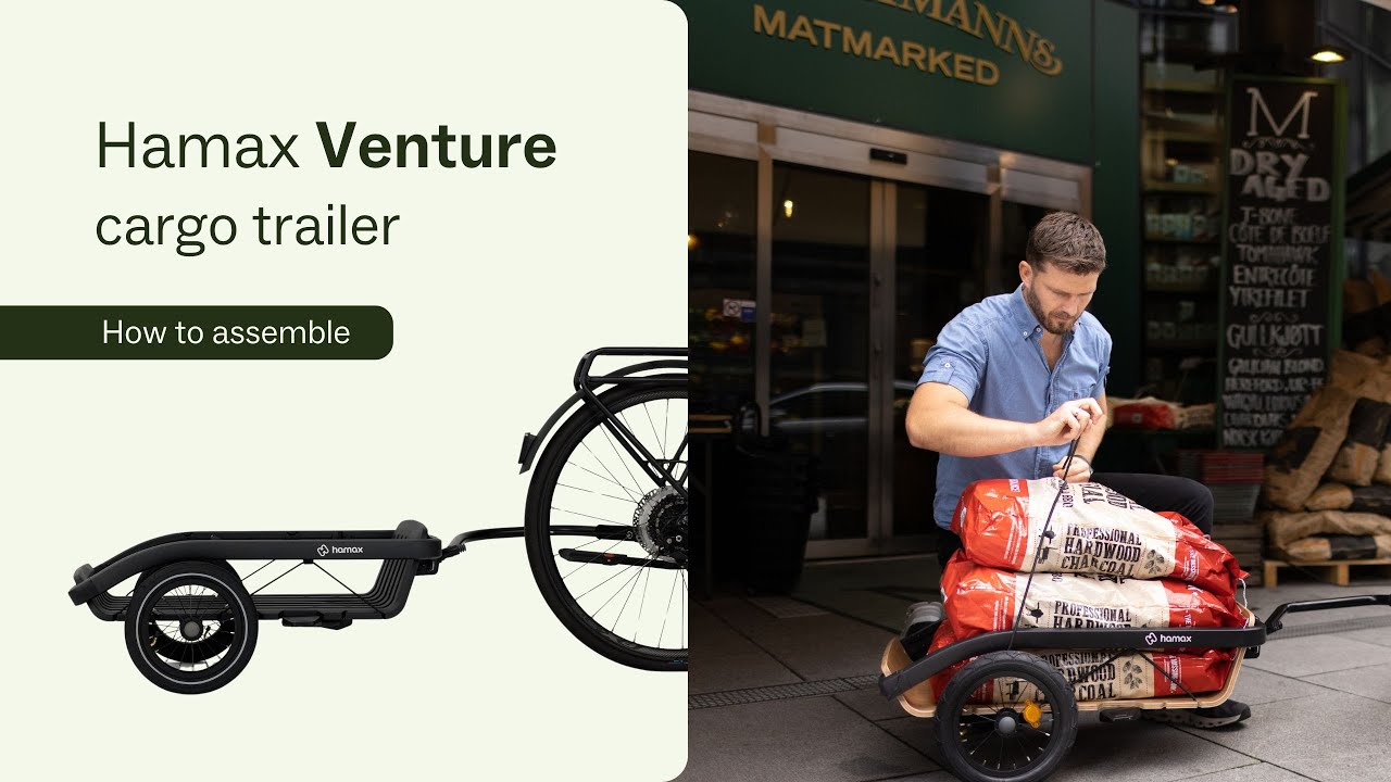 NEW! Hamax Venture Cargo trailer - How to assemble