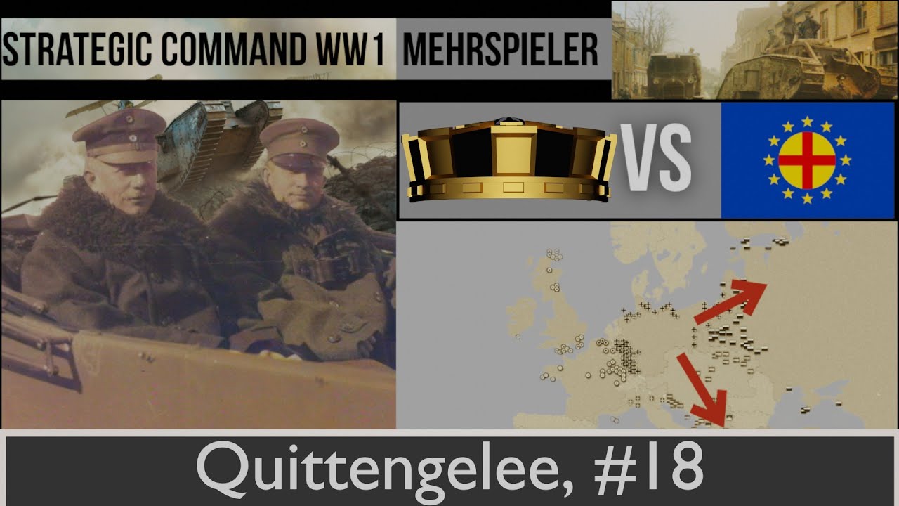 Strategic Command WW1: Mittelmächte, vs Fars, Multiplayer deutsch Lets Play, #18 Quittengelee