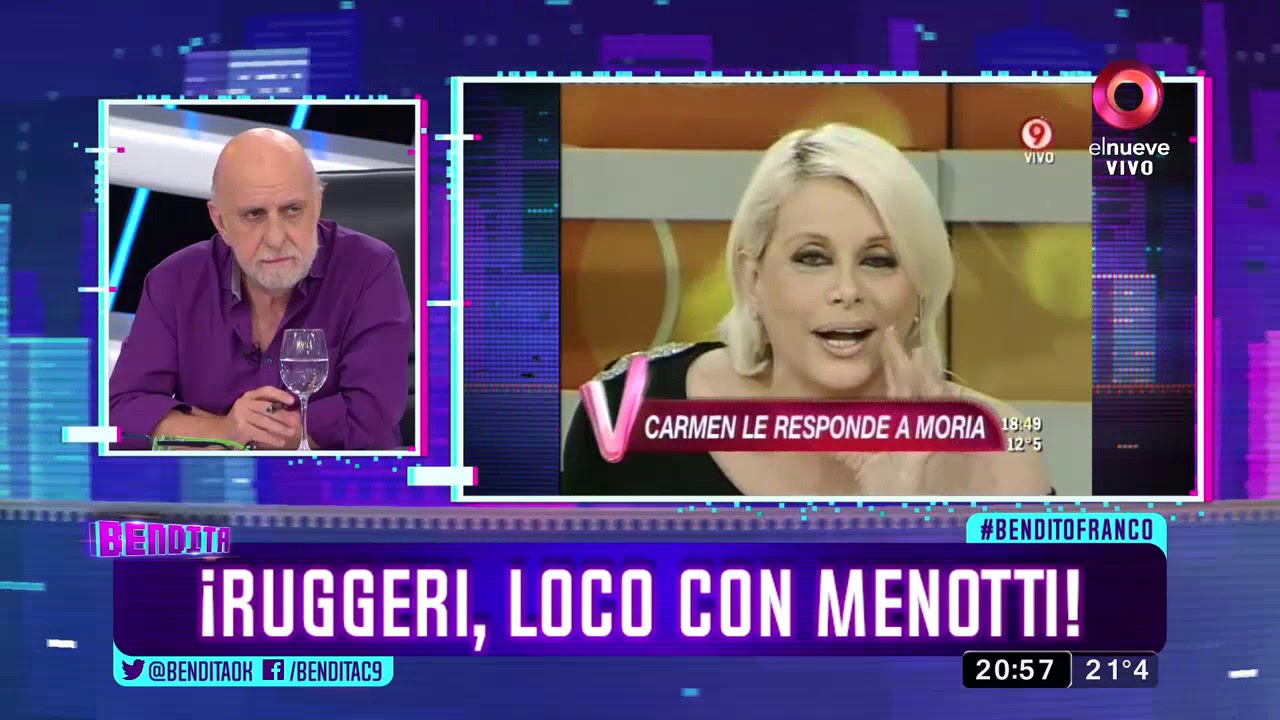 ¡Ruggeri, loco con Menotti!