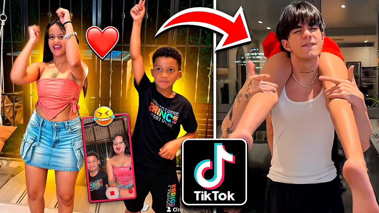 ANGI FIRE Y TILIN IMITANDO TIKTOKS EN PAREJA VIRALES ❤️💍