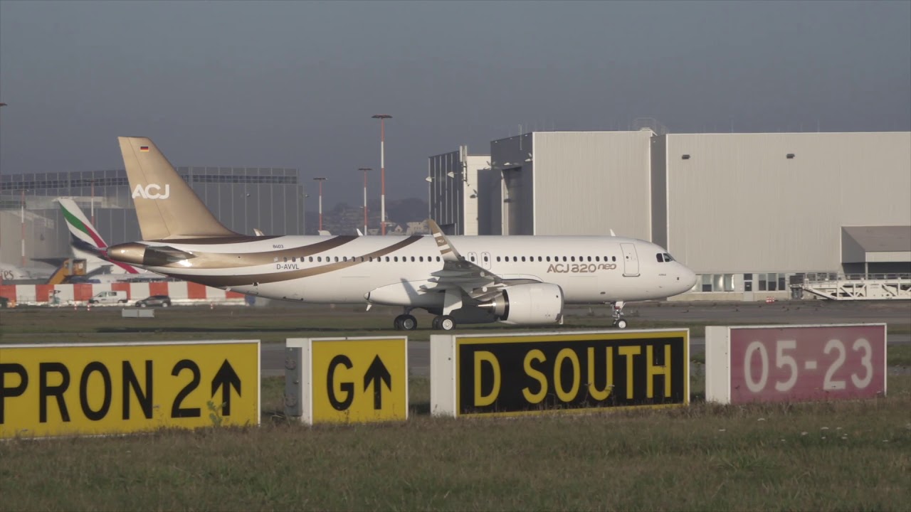 ACJ320neo First Flight