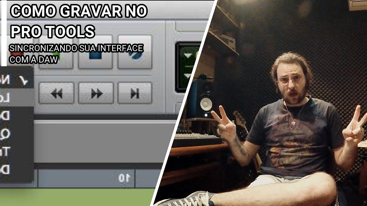 Básico Pro Tools - Aula 2 - Configurar interface no pro tools e habilitar tracks para gravação.