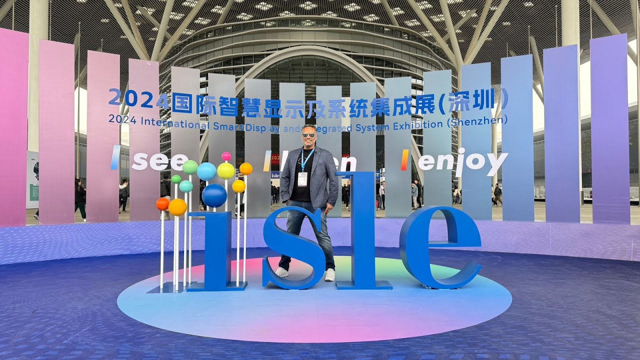 Exploring the Future of Visual Technology at ISLE Exhibition | @TechnologistDXB Shenzhen World Expo