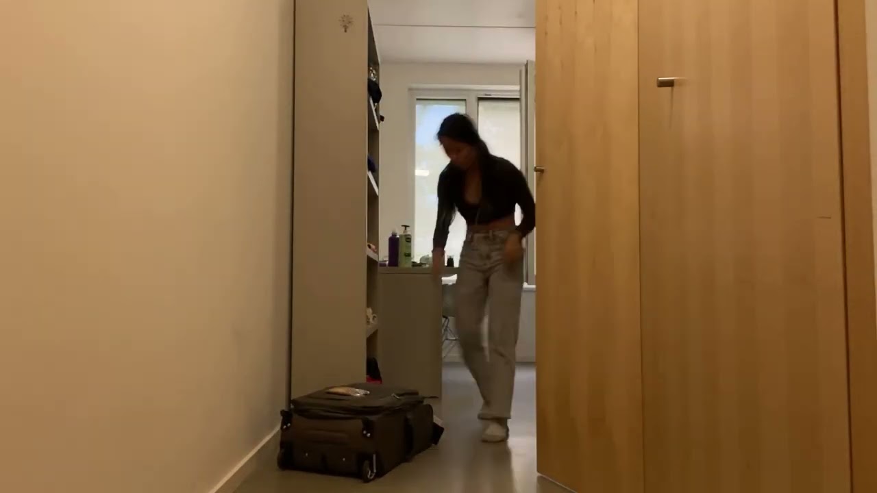 Dorm Unpacking Timelapse