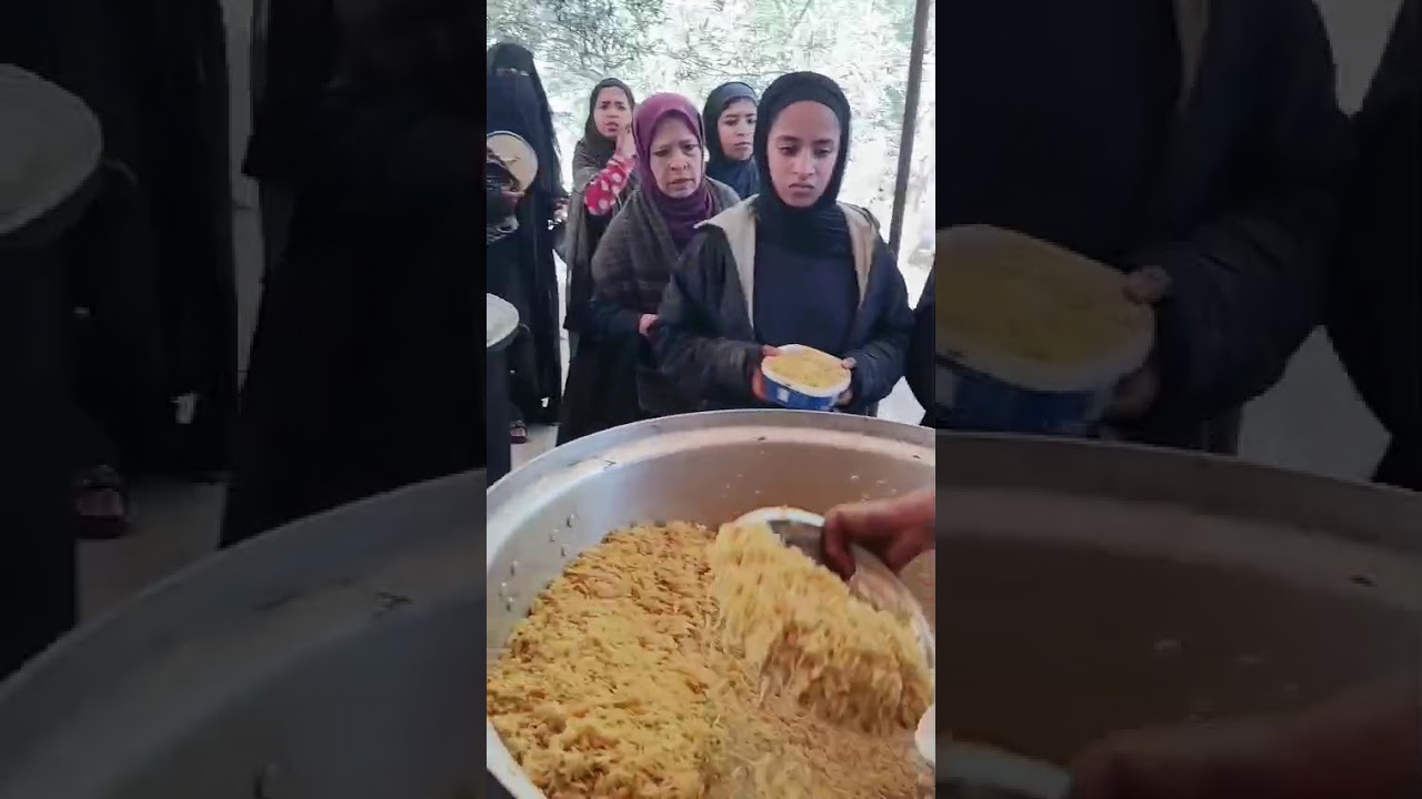 Yellow Rice and Chicken#savegaza #savechildren #foodaid