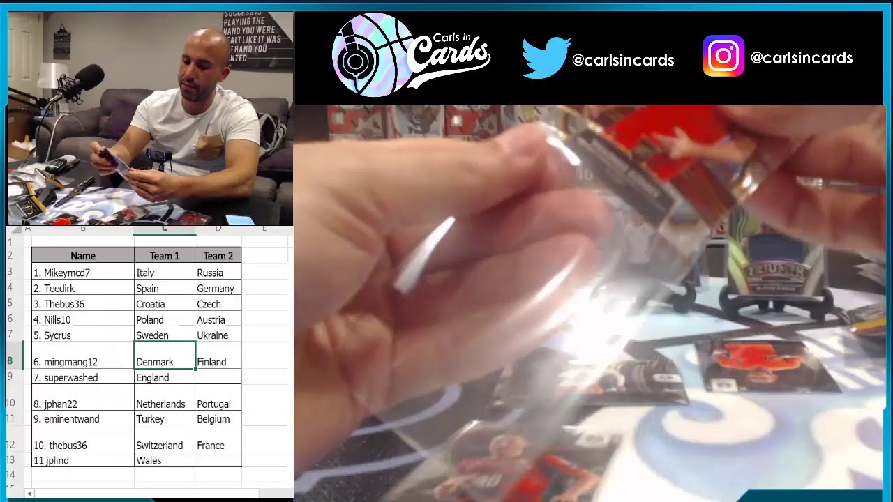 Select UEFA EURO Soccer Group Box Break 10.17.2020