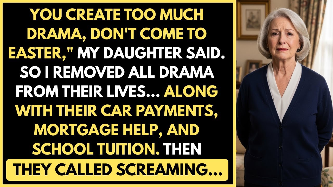 Family Uninvited Me from Easter 'Because You Always Make Drama', So I Made Their Bills Dramatic