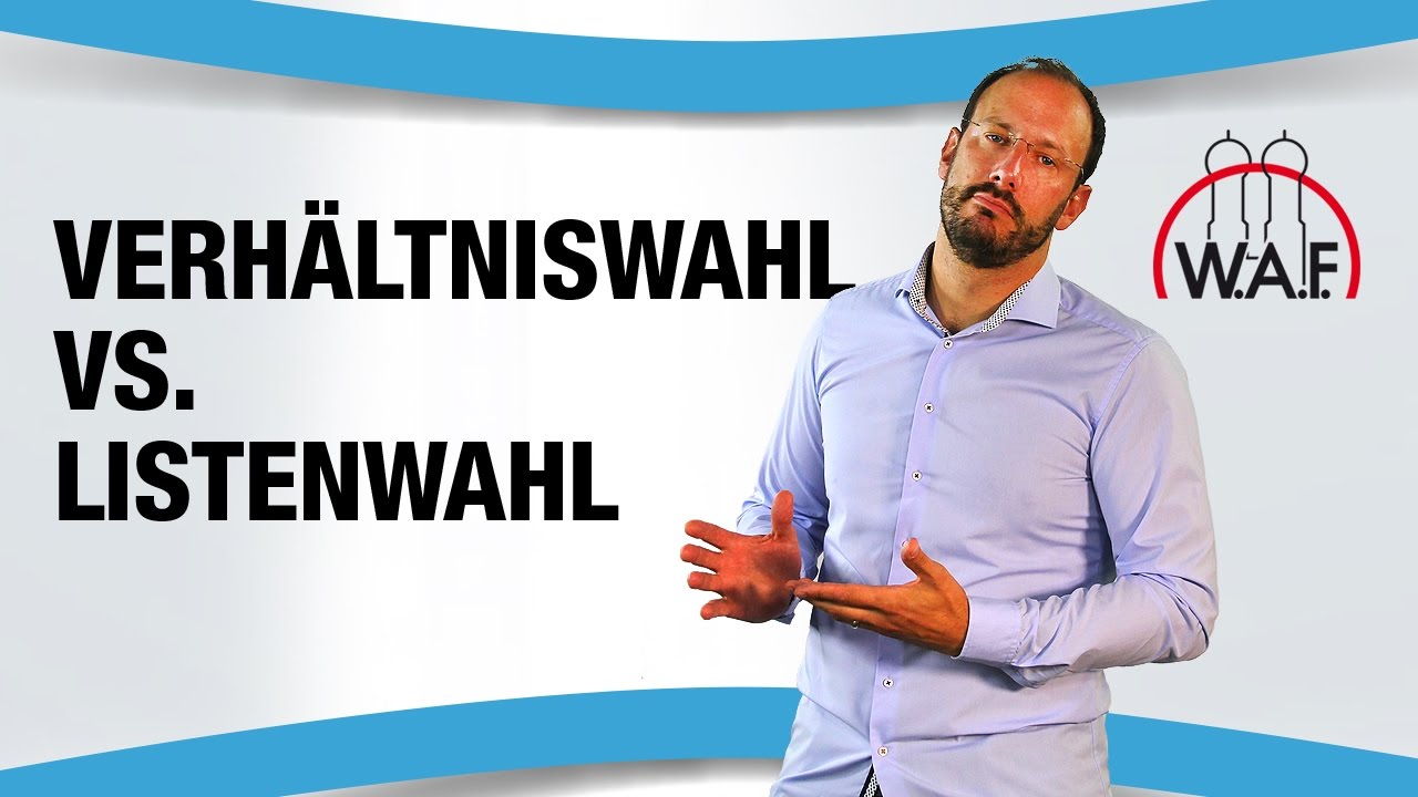 Listenwahl / Verh&auml;ltniswahl - Einfach erkl&auml;rt | Betriebsrat Video
