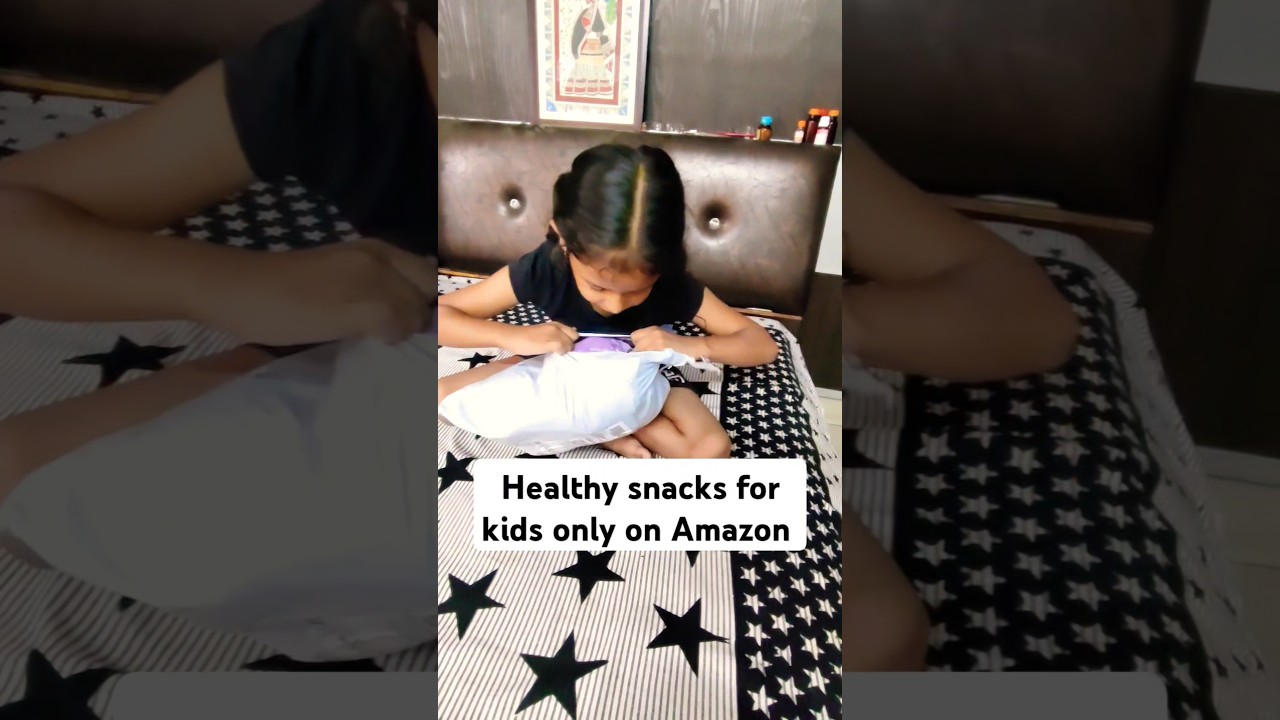 Millets snacks for kids #shorts #ytshorts #snacks #amazon #unboxing #kids