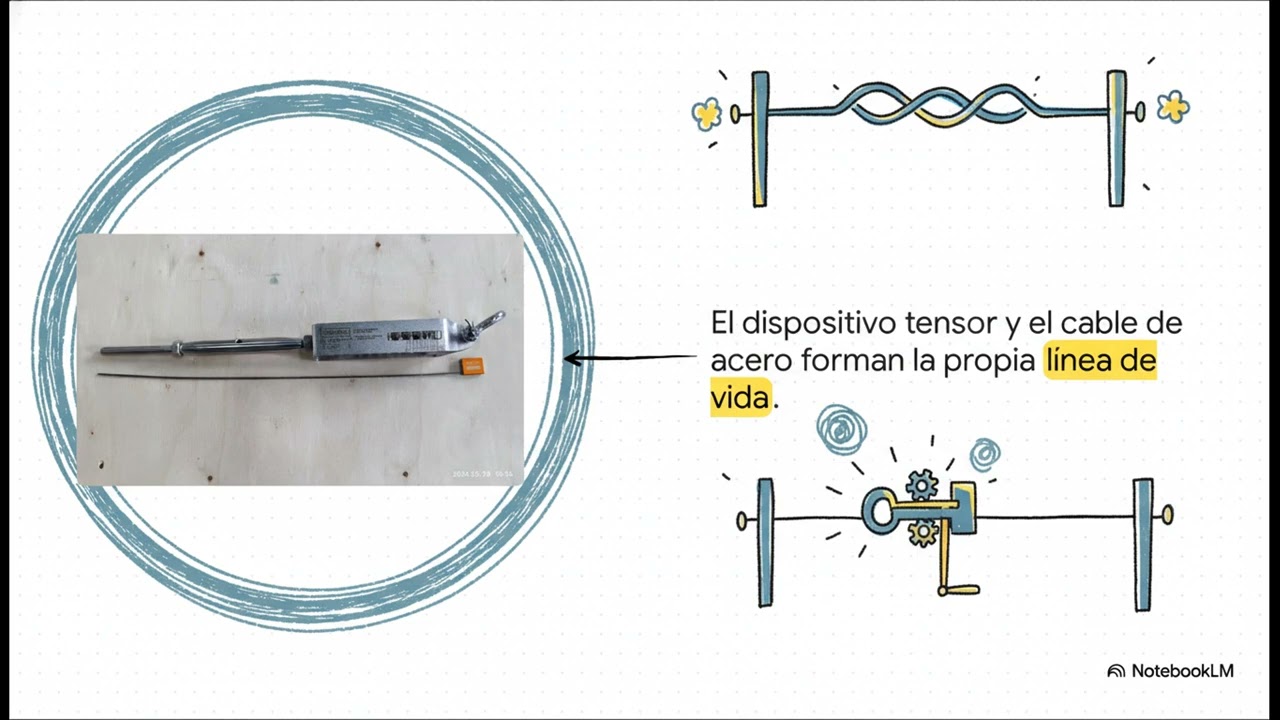 Línea de Vida Horizontal mp4 explicada Longdyes