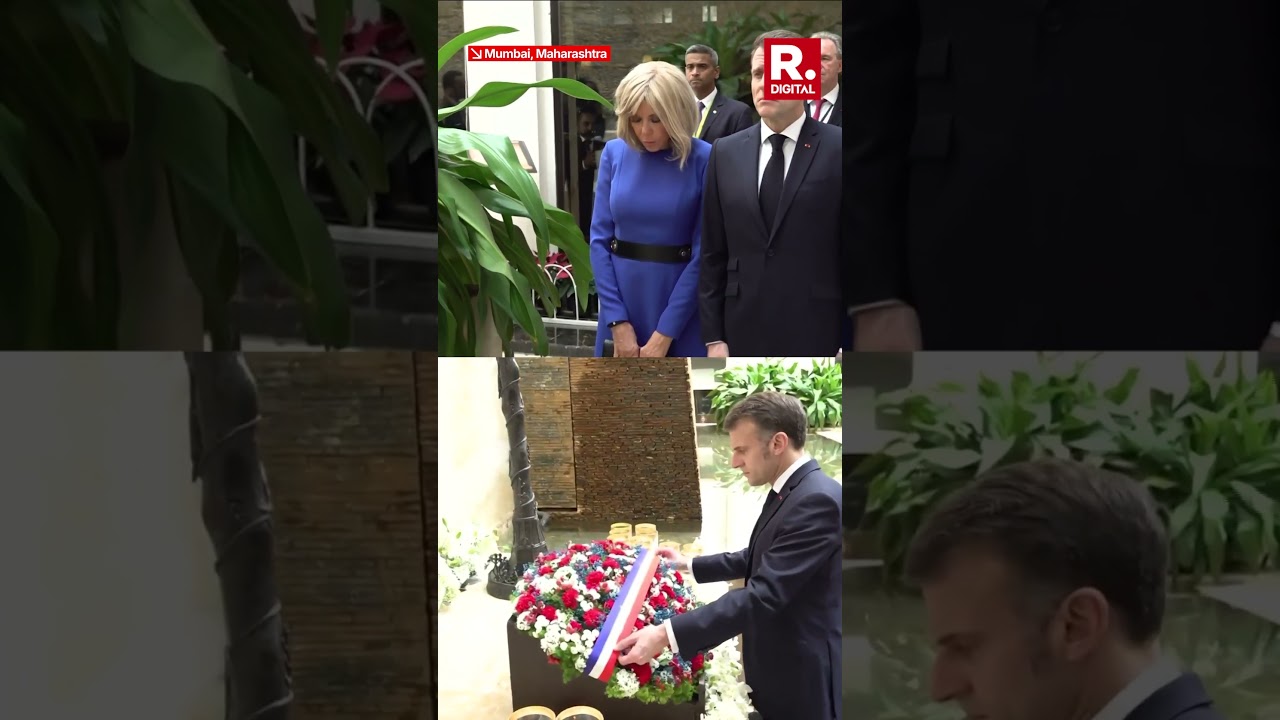 Macron Pays Homage to 26/11 Mumbai Terror Victims at Taj Hotel