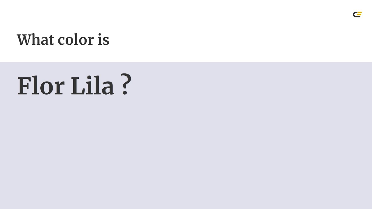 Flor Lila color #e0e0eb hex color - Blue color - Warm color e0e0eb