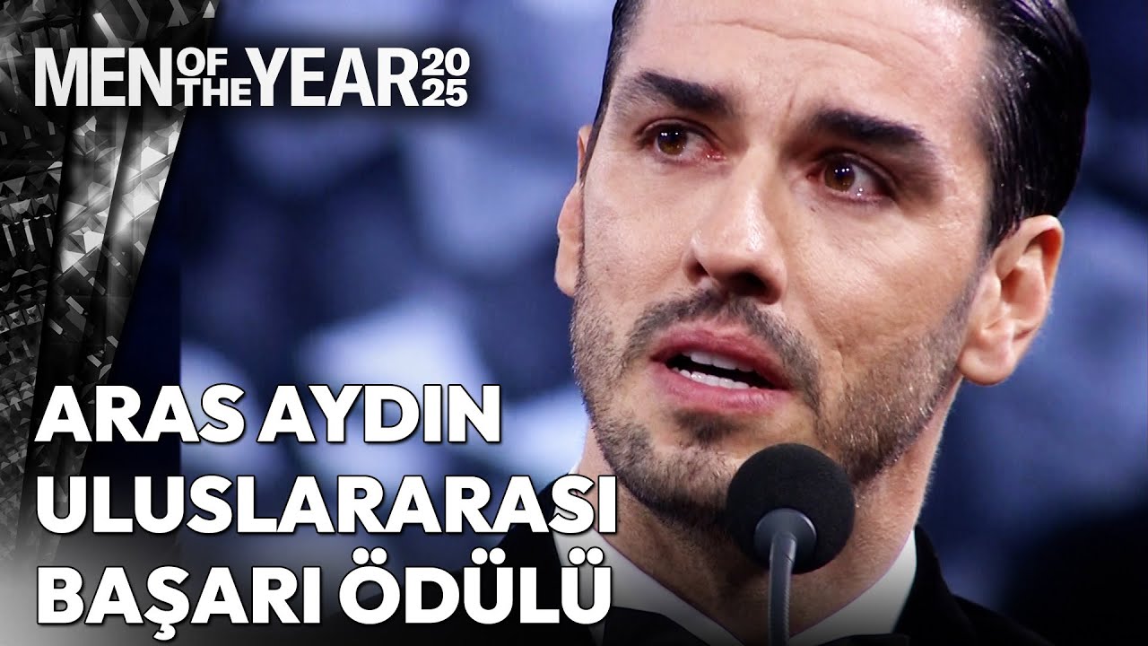 Uluslararası Başarı Ödülünün Sahibi Aras Aydın Herkesi Ağlattı | GQ Men of The Year 2025