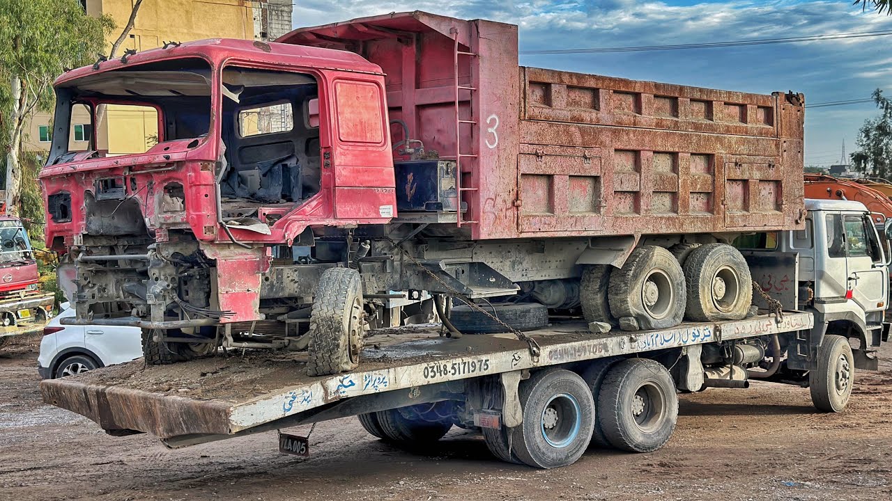 How an Old Dumper Truck Was Converted into a New Shape | Complete Restoration Of Hino Dumper Truck