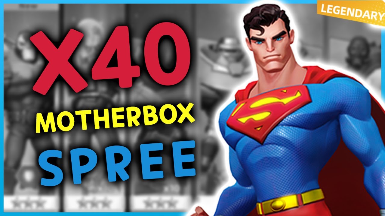 x40 Mother Box Gacha Pulls | DC Worlds Collide