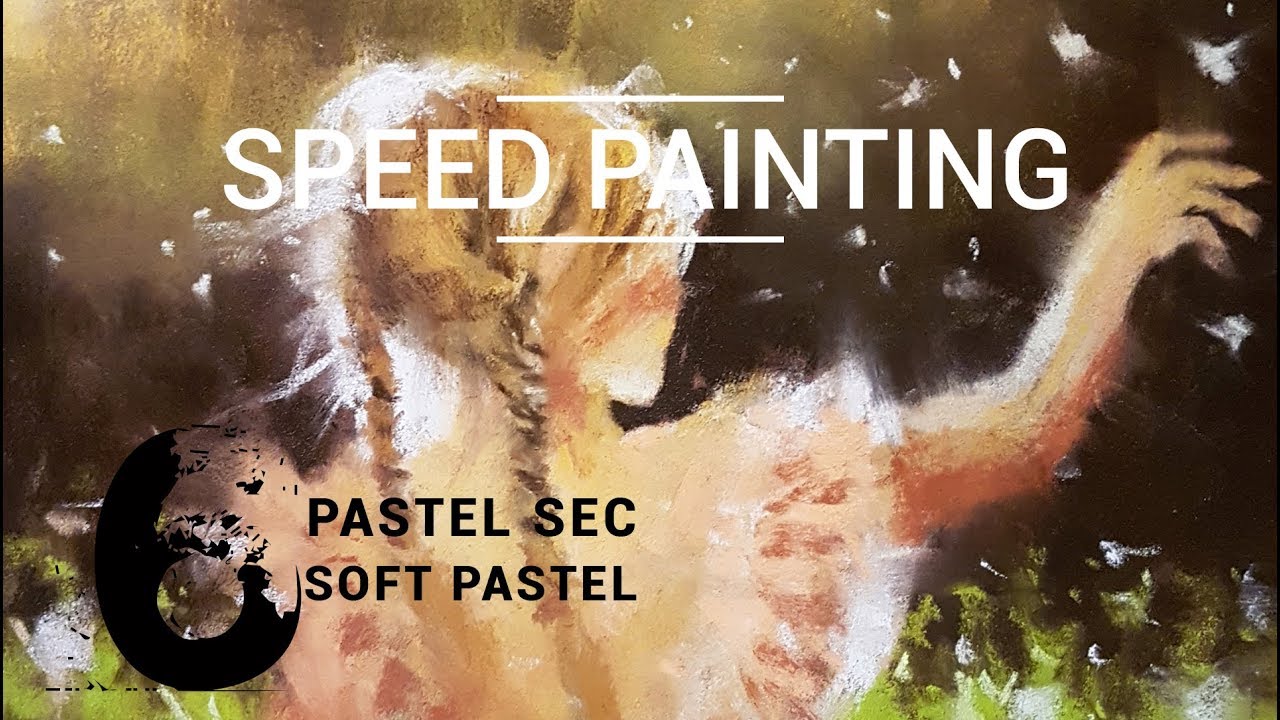 6 - DÉMO PASTEL : Lucioles - SPEED PAINTING