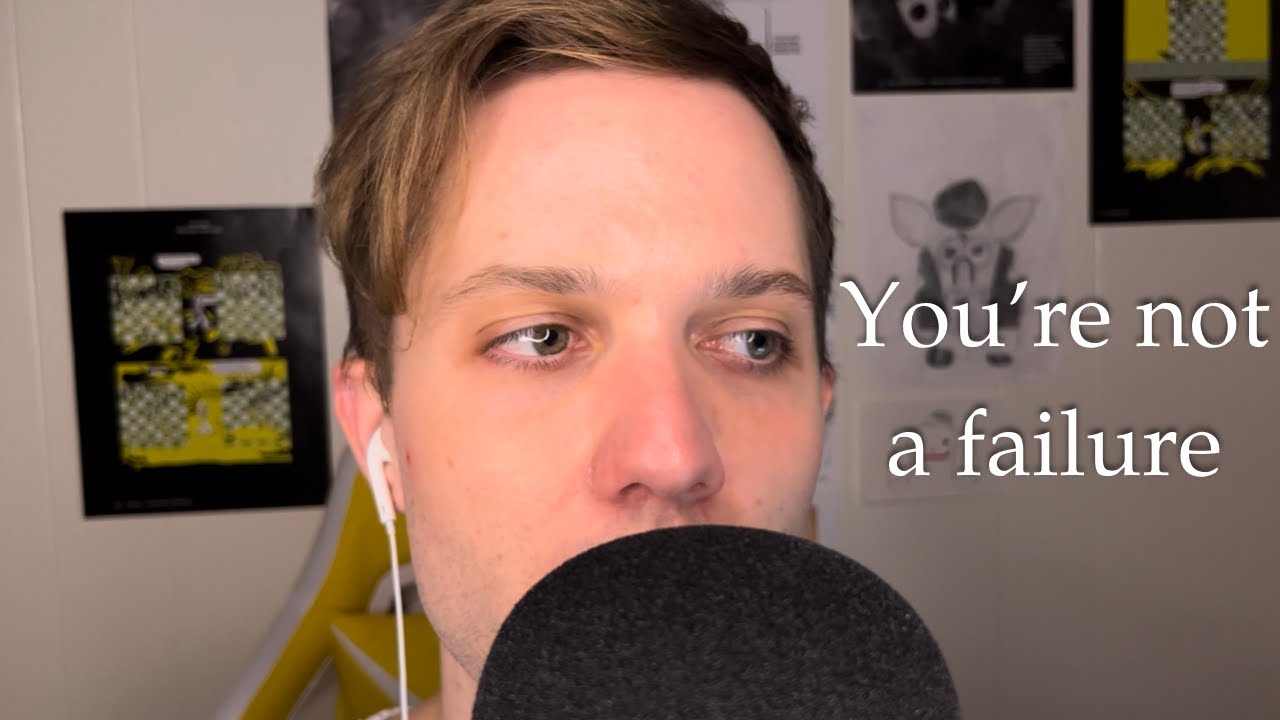 ASMR for When You Feel Like A Failure 🥺 Up Close Whisper Ramble