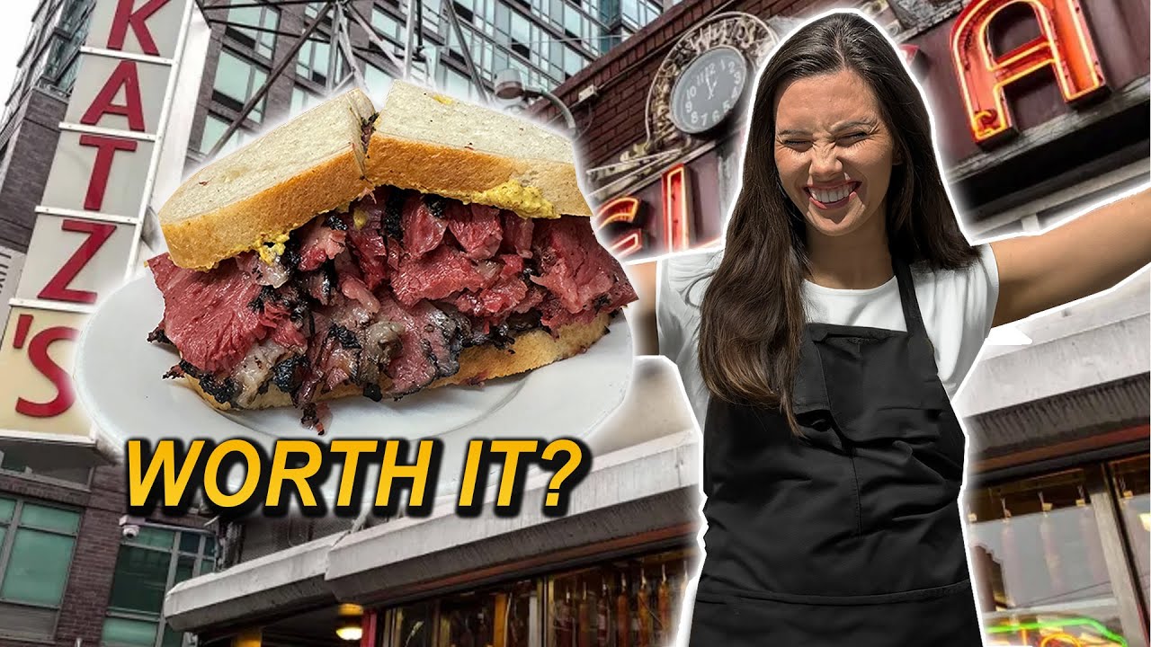 БРИТАНЦЫ посещают САМЫЕ ИЗВЕСТНЫЕ ГАСТРОНОМЫ НЬЮ-ЙОРКА (стоит ли Katz Deli того?)