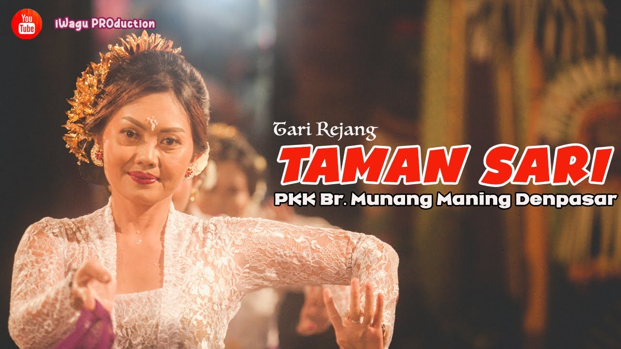 Detik-Detik Penari Rejang Taman Sari Kerauhan | Br. Munang Maning - Denpasar
