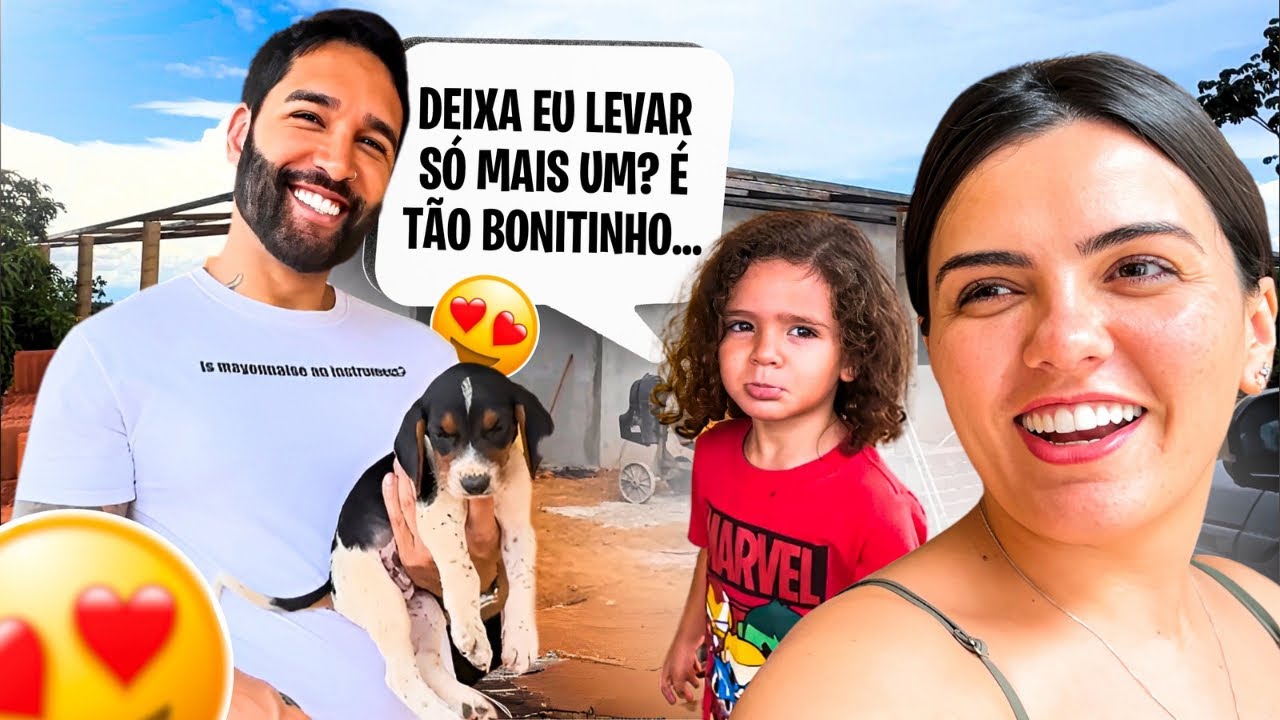 QUASE ADOTAMOS UM CACHORRINHO