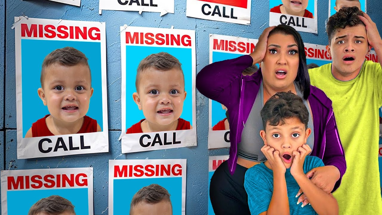 SON Went MISSING On A Huge Trampoline Park...