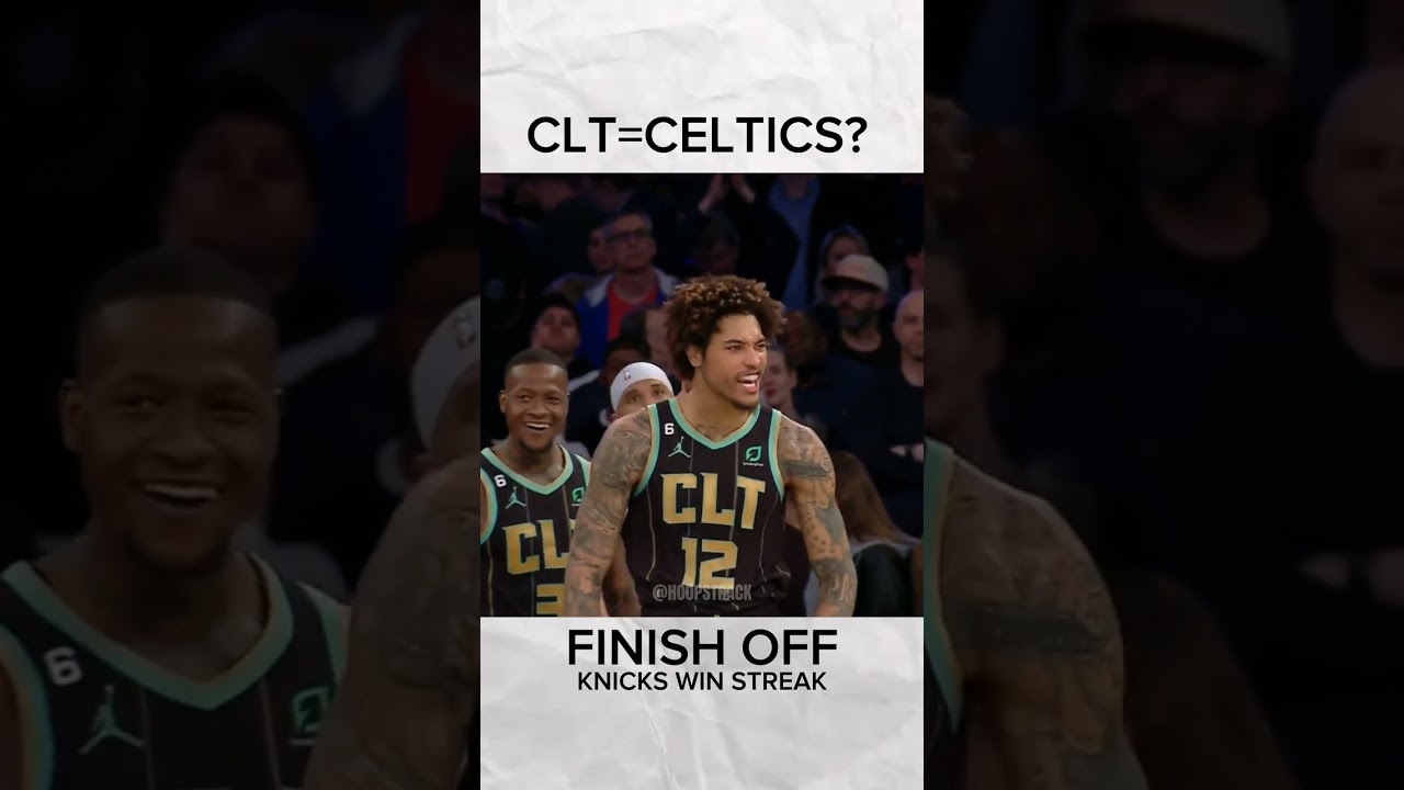 CLT End Knicks Win Streak🤣 #shorts