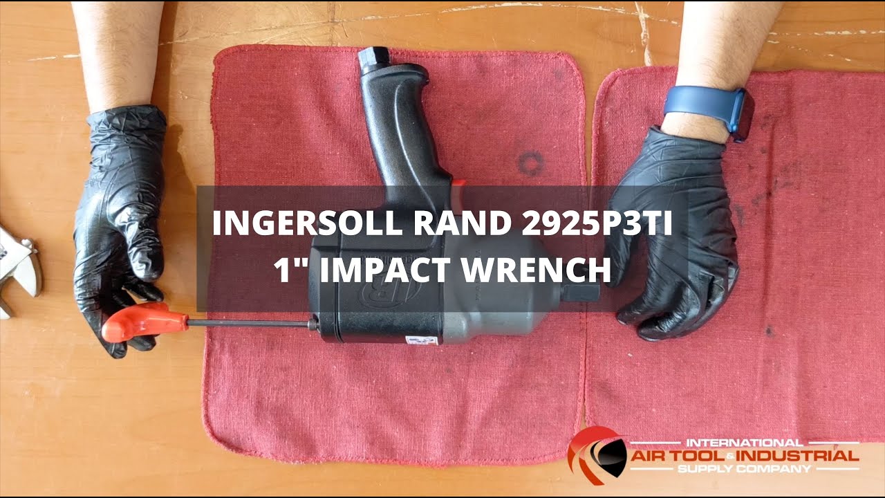How To Disassemble And Repair Ingersoll Rand 2925P3TI 1