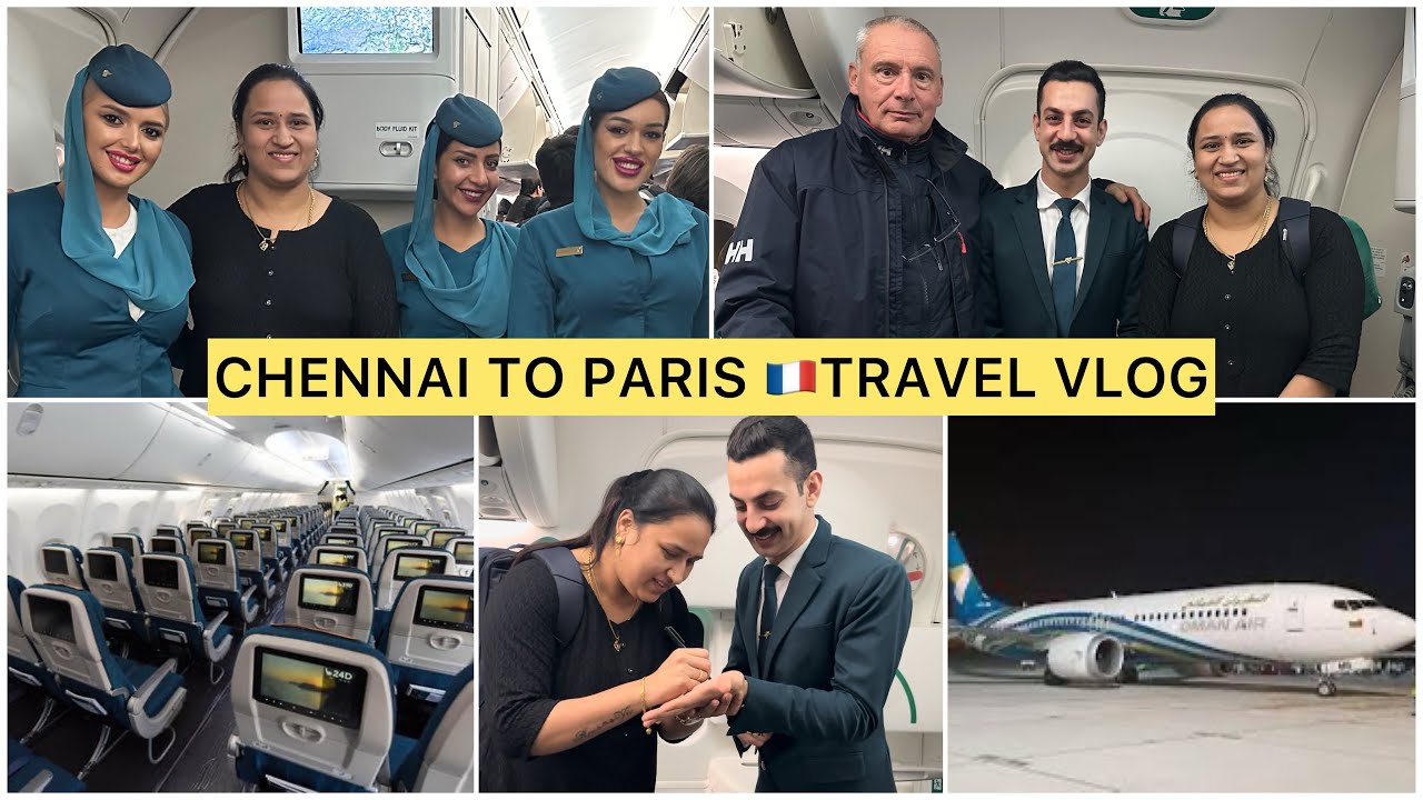 CHENNAI TO PARIS 🇫🇷 14 HOURS JOURNEY SOLO TRAVEL VLOG || THIRUMATHI ILLAM