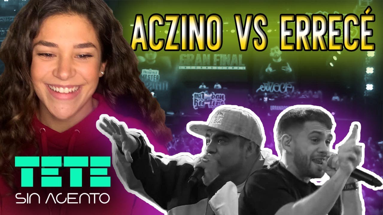 Reacciono por primera vez a ACZINO vs ERRECE / *Mi primer batalla*