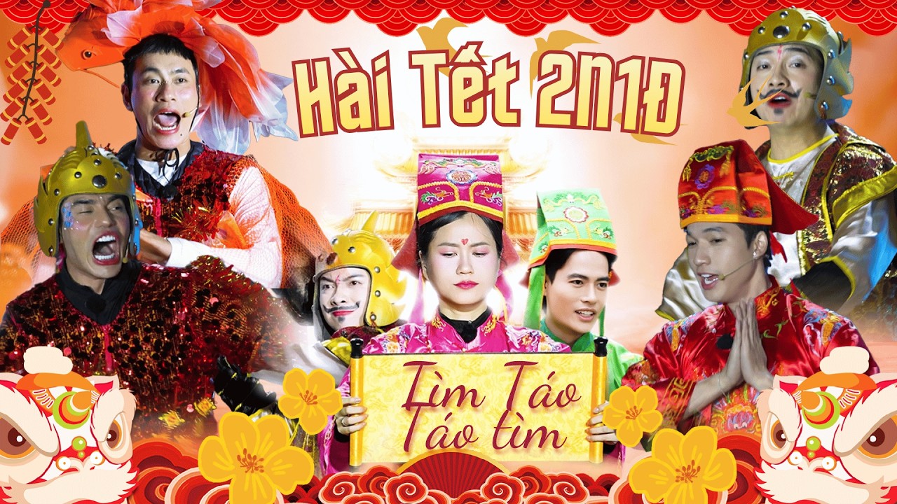 2 Ngày 1 Đêm Mùa TẾT: Đón Tết Bính Ngọ cùng dàn cast 2N1Đ với tiểu phẩm Hài Táo Quân cuời xĩu