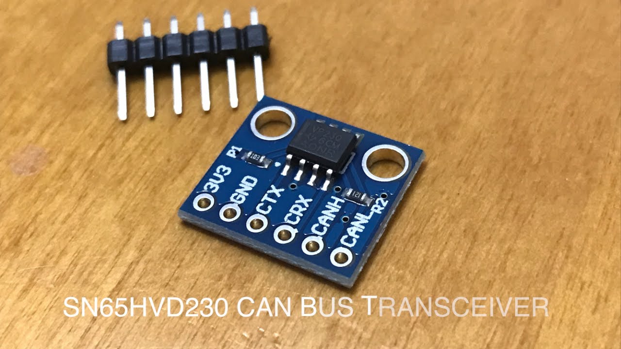 SN65HVD230 CAN bus transceiver