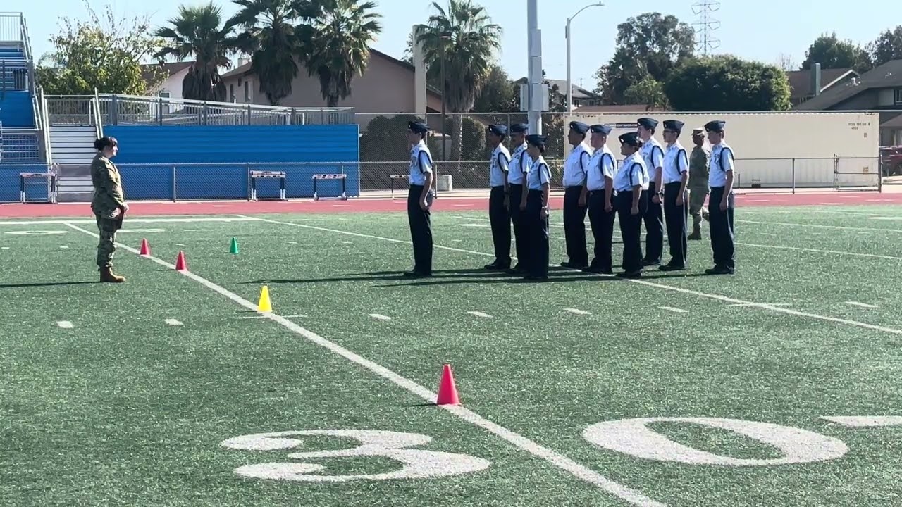 Madison Highschool competition drill portion unarmed