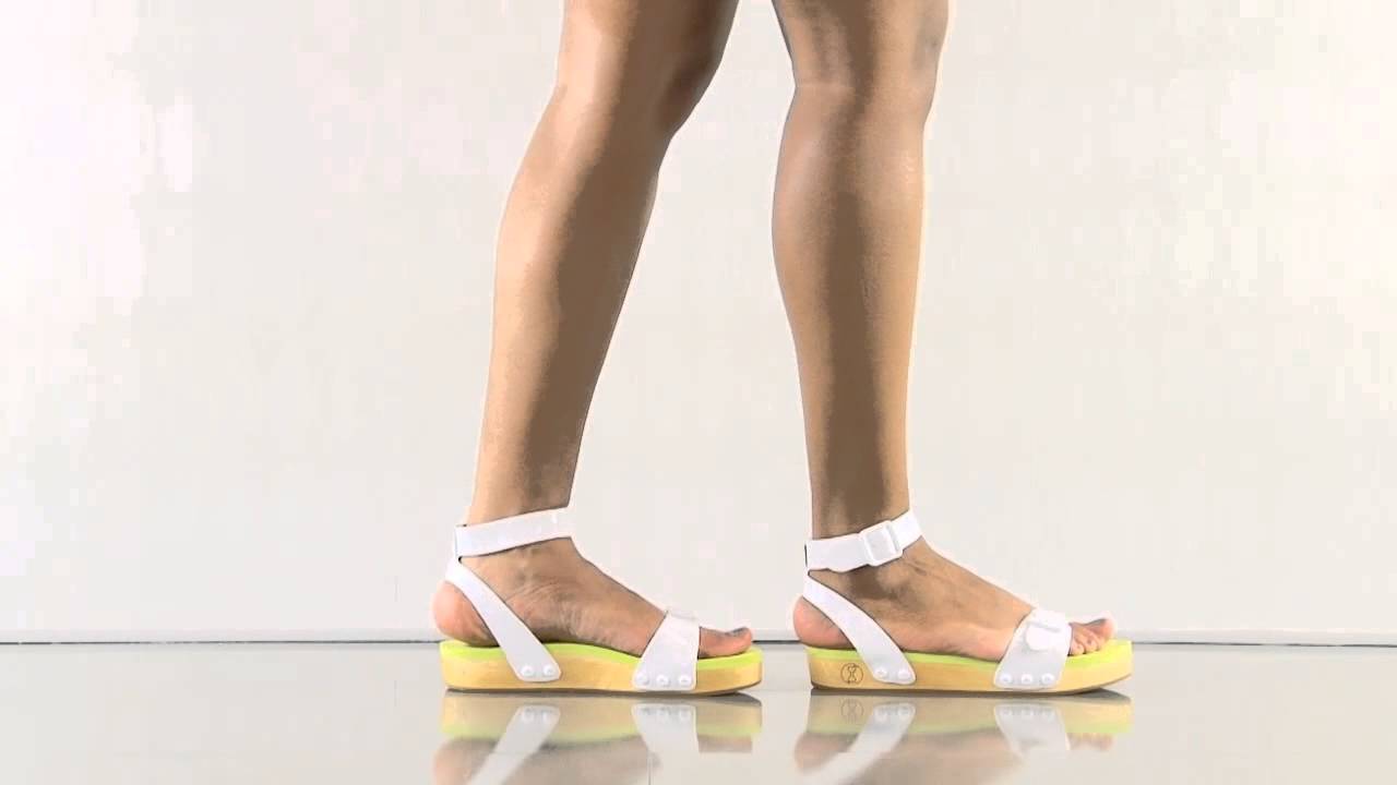 Noelle in White Patent Flogg