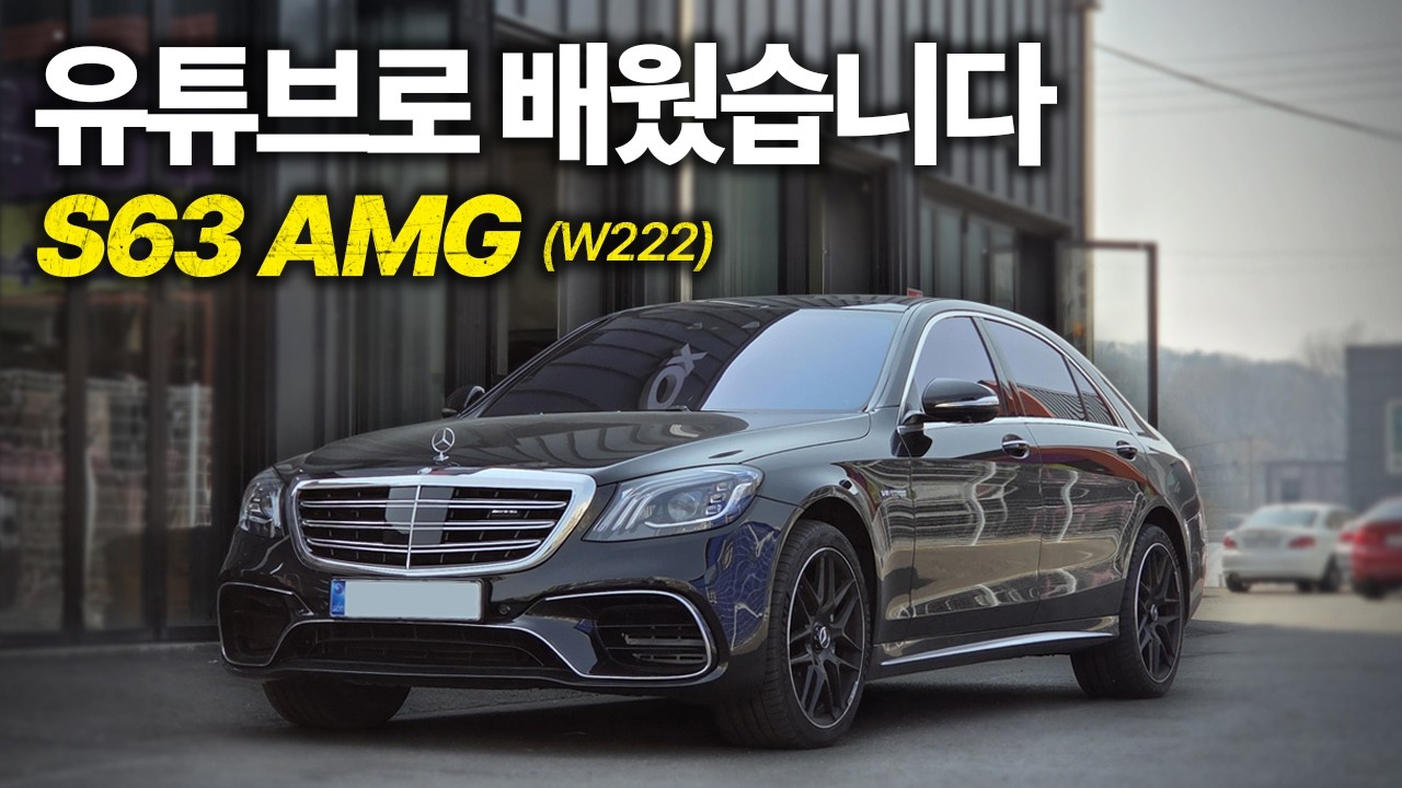 유튜브로 보고 배운 S63 AMG / Mercedes-benz S63 AMG (W222)