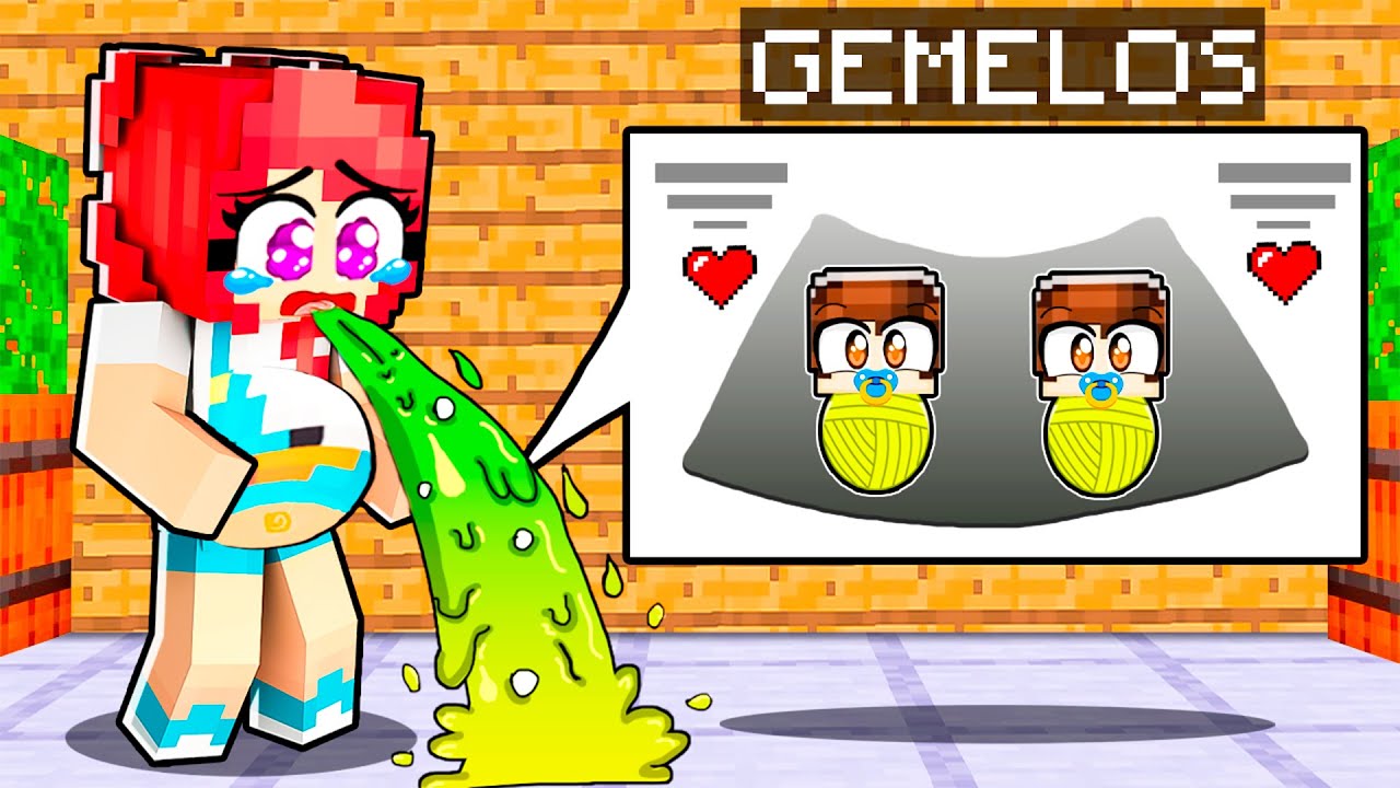 Voy a tener DOS BEBÉS 👶🏻😱 Patita está EMBARAZADA en Minecraft!