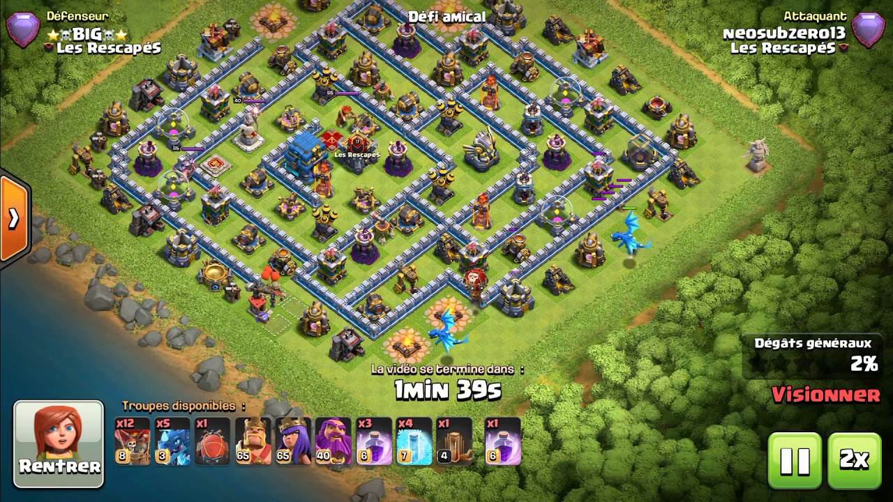 Compo hdv12 rush l&eacute;gende au top 3*