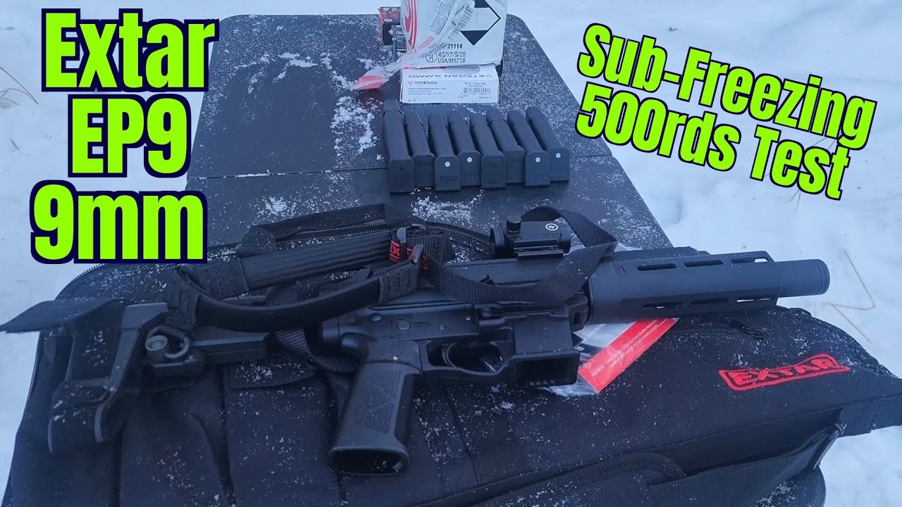 Тест раунда Extar EP-9 500 Plus