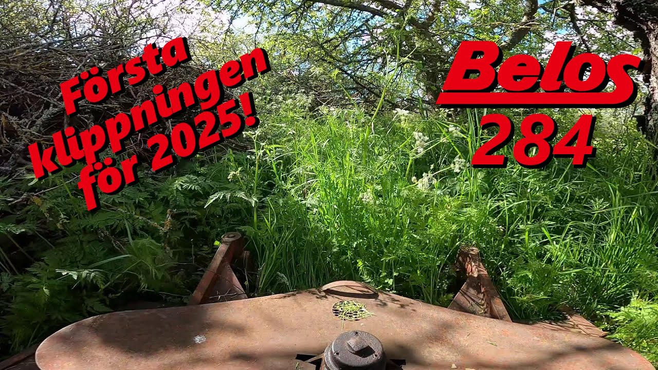 Första klippningen i år! (Slow-TV)