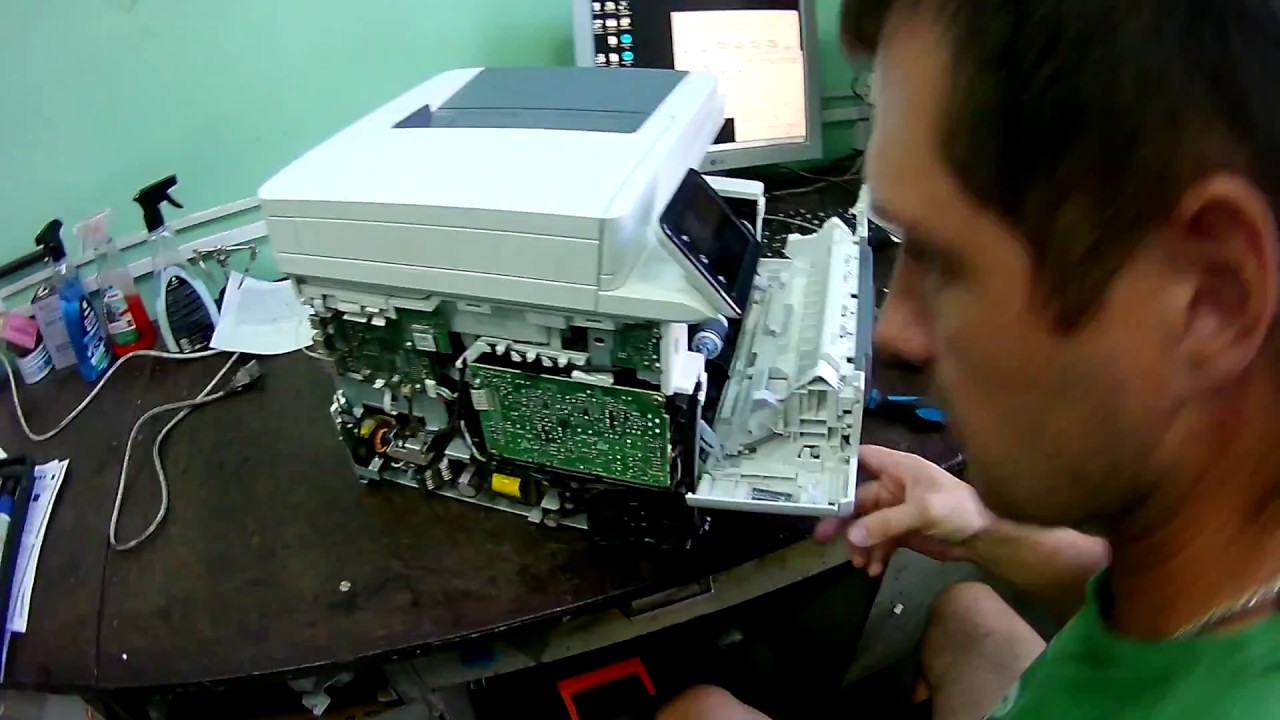 HP laserjet Pro m426dw 50.2 Ош. термоэл. Разборка.Замена термопленки 50.2 Fuser error