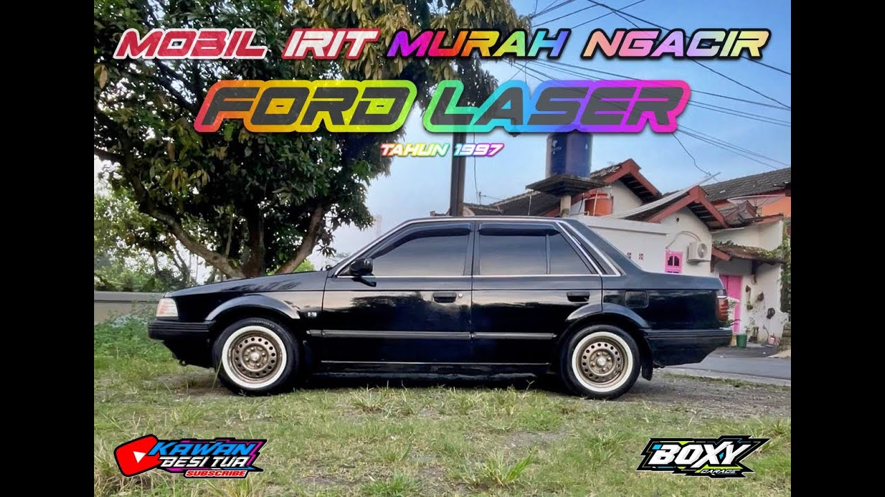 Mobil Tua Nyaman, Irit dan Harga Murah Seharga Motor, Ford laser 1997 Manual