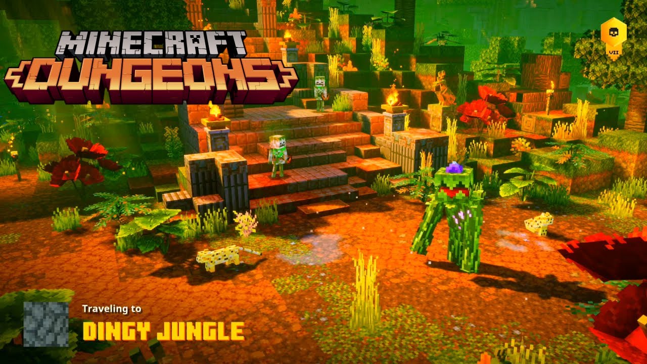 Minecraft Dungeons (Jungle Awakens DLC) Dingy Jungle