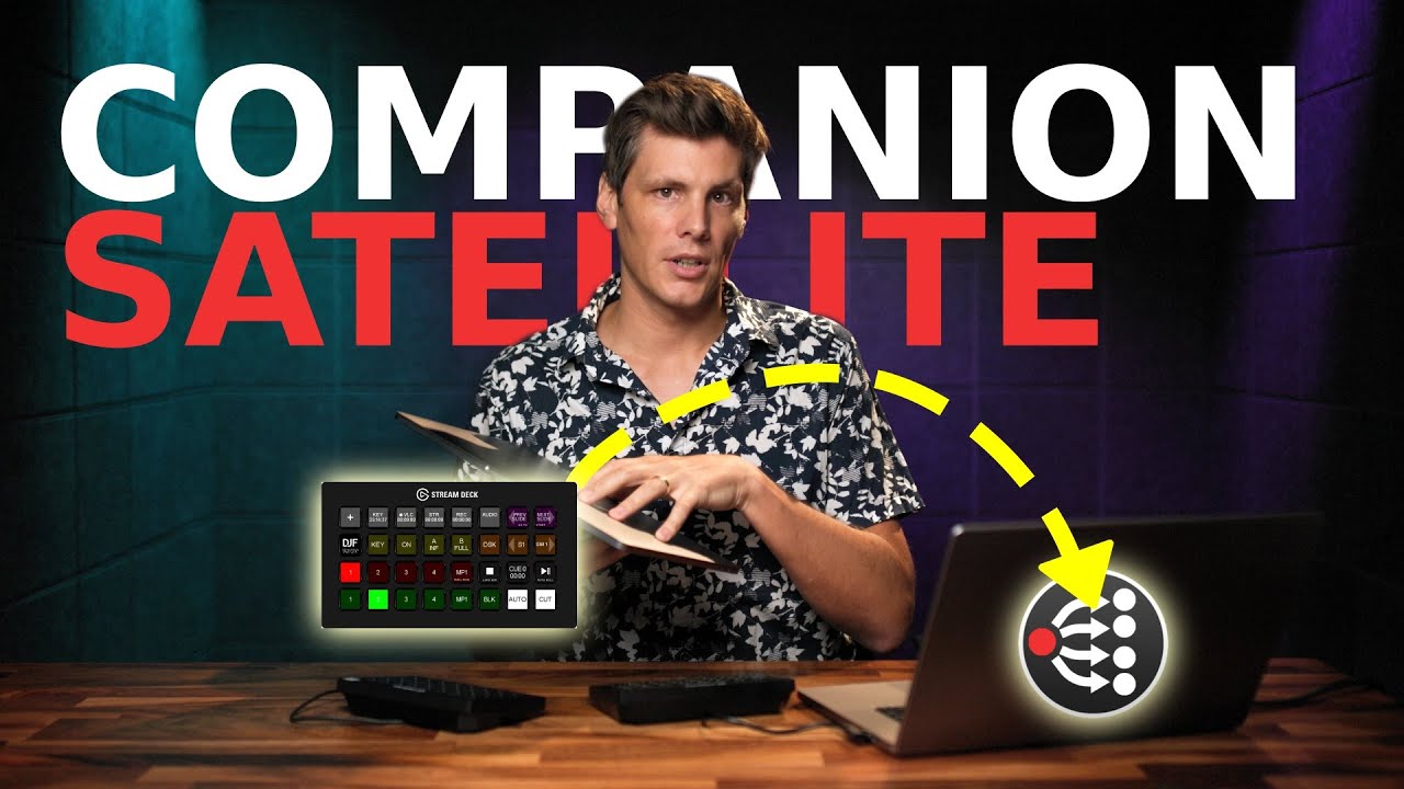 Пульт дистанционного управления Stream Deck с Companion Satellite