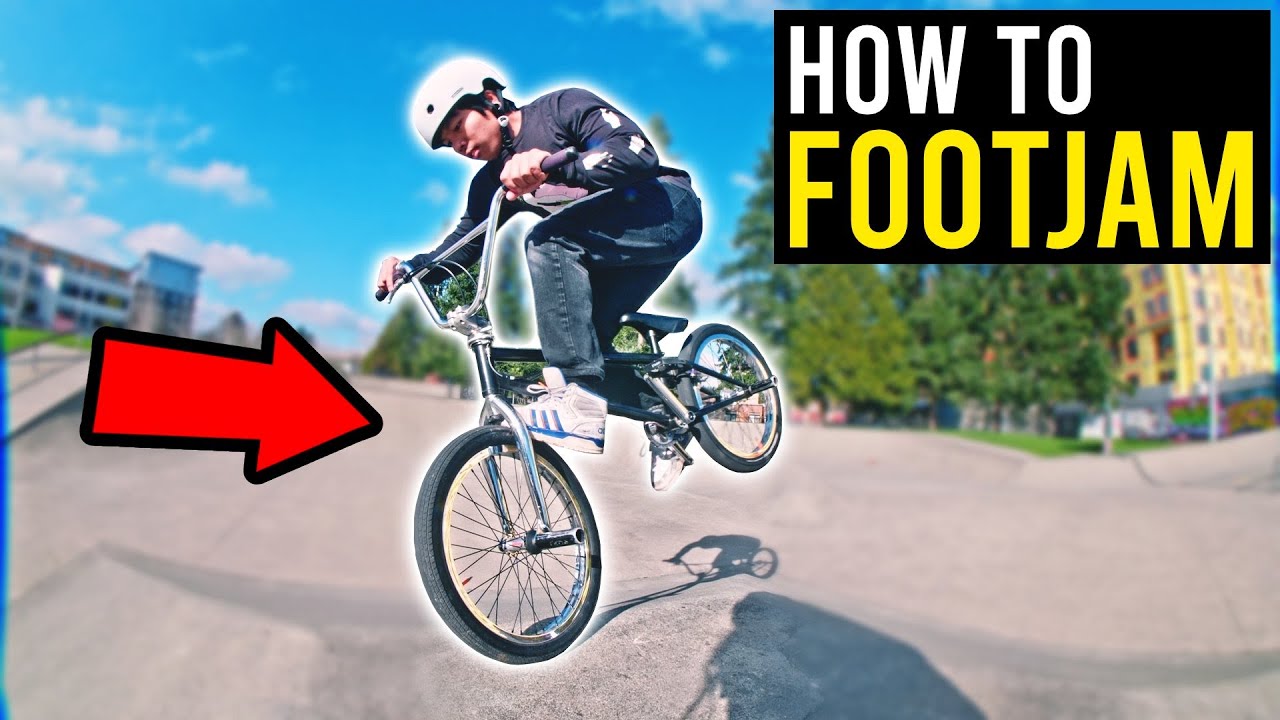 How To FOOTJAM On BMX! (STEP BY STEP)
