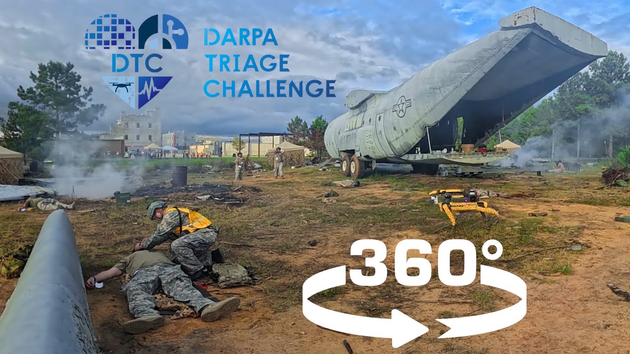 Experience the DARPA Triage Challenge in 360&deg; - DTC Event 2