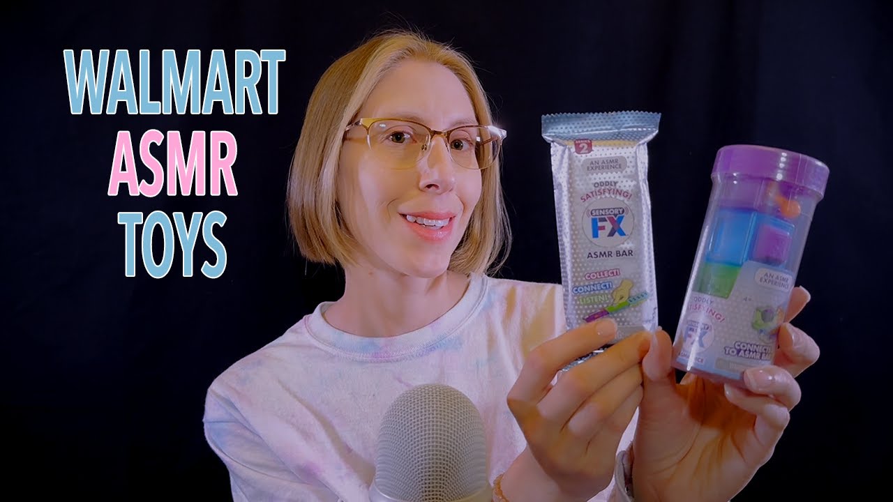 ASMR | Walmart Toy Haul - crinkling, clacking, clicking