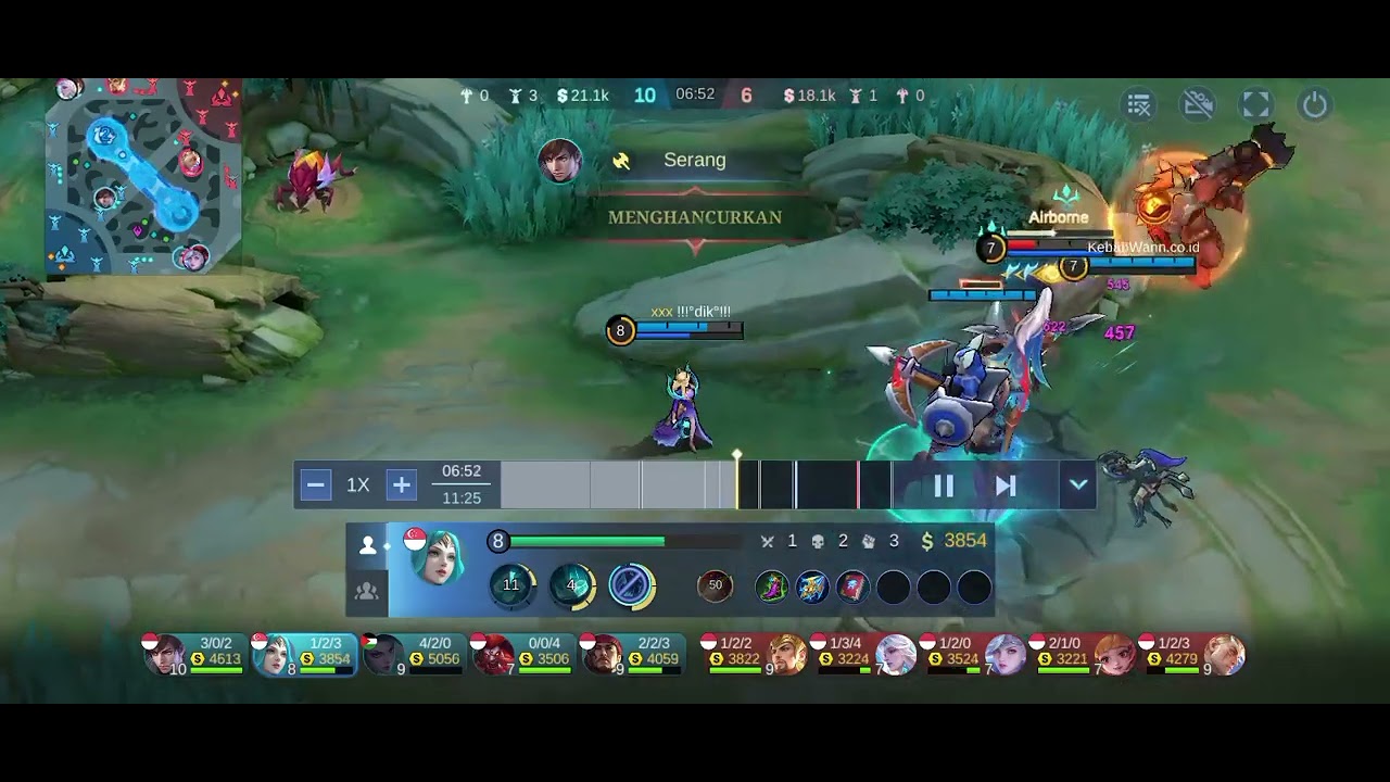 Days 1 sebelum season mlbb gameplay Indonesia 