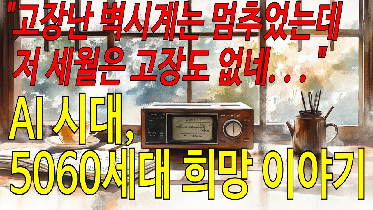 ChatGPT 두려우신가요? 괜찮습니다 | 친구처럼 대화하듯 시작하는 AI | 5060을 위한 60분 완벽 가이드