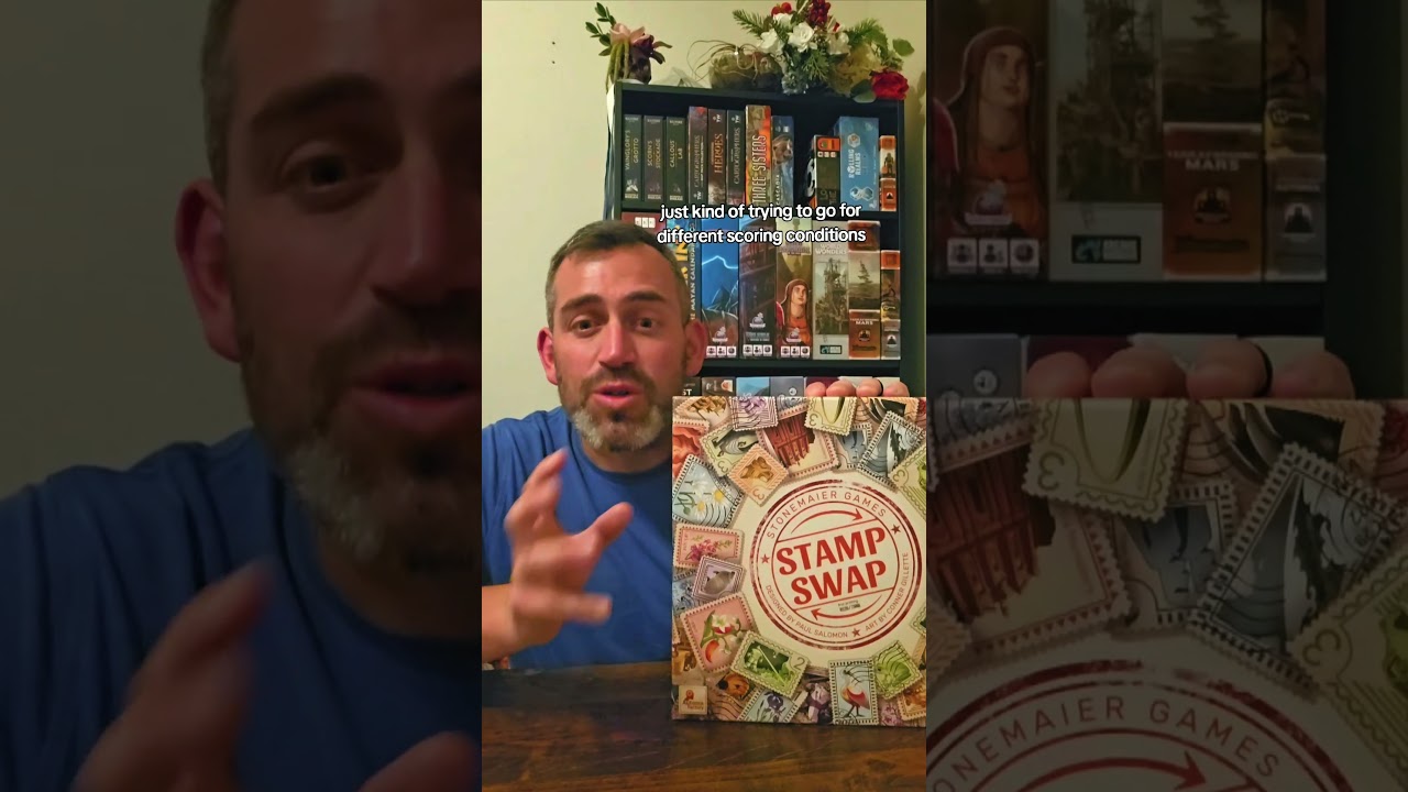 Initial Thoughts - Stamp Swap #boardgames #boardgamegeek #firstimpressions #playthrough #boardgame